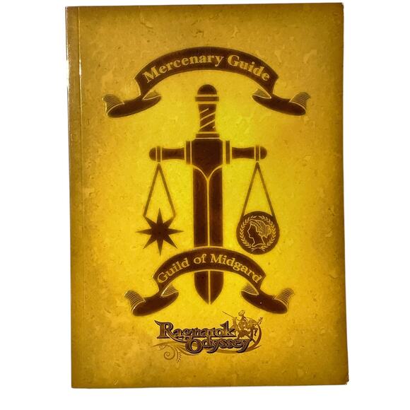 Ragnarok Odyssey Mercenary Guide, Guild of Midgard, Game Handbook- XSeed Games - Picture 1 of 7